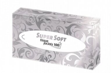 Švelnios kosmetinės Servetėlės SOFT 100 lap. 2sl.